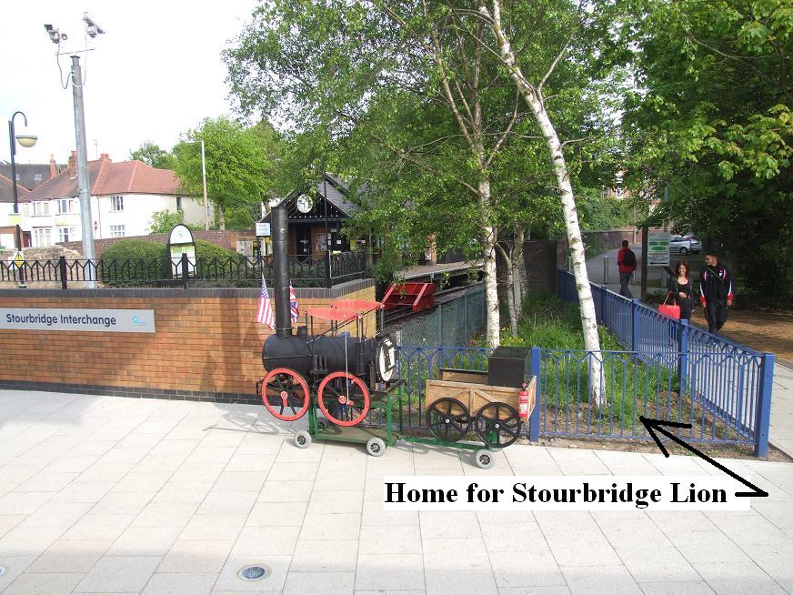 Home for My Stourbridge Lion at Stourbridge Interchange