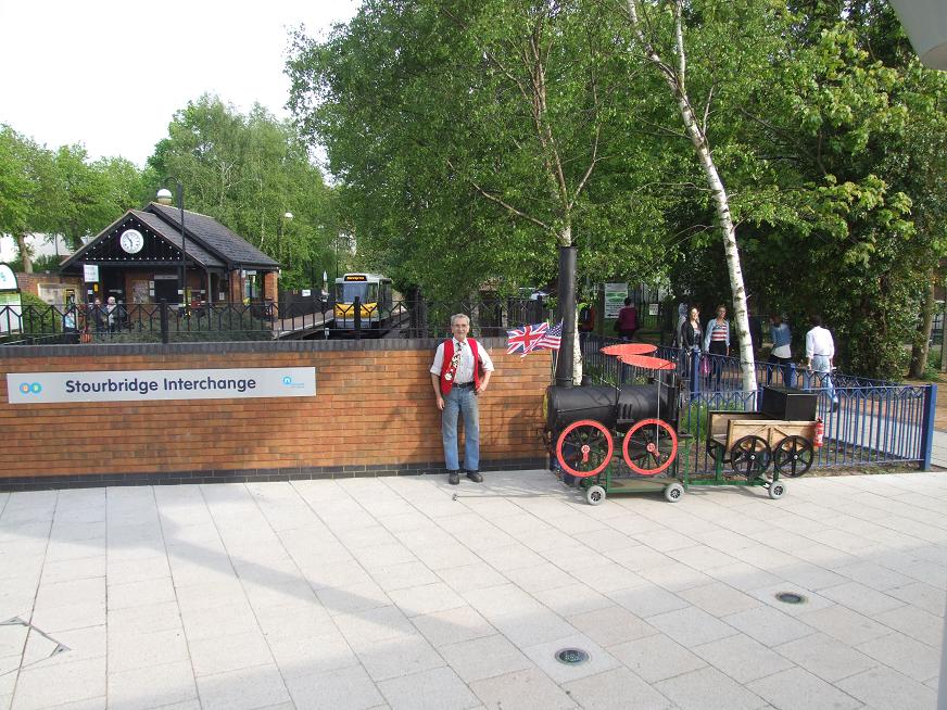 Home for My Stourbridge Lion at Stourbridge Town Station Parry PM